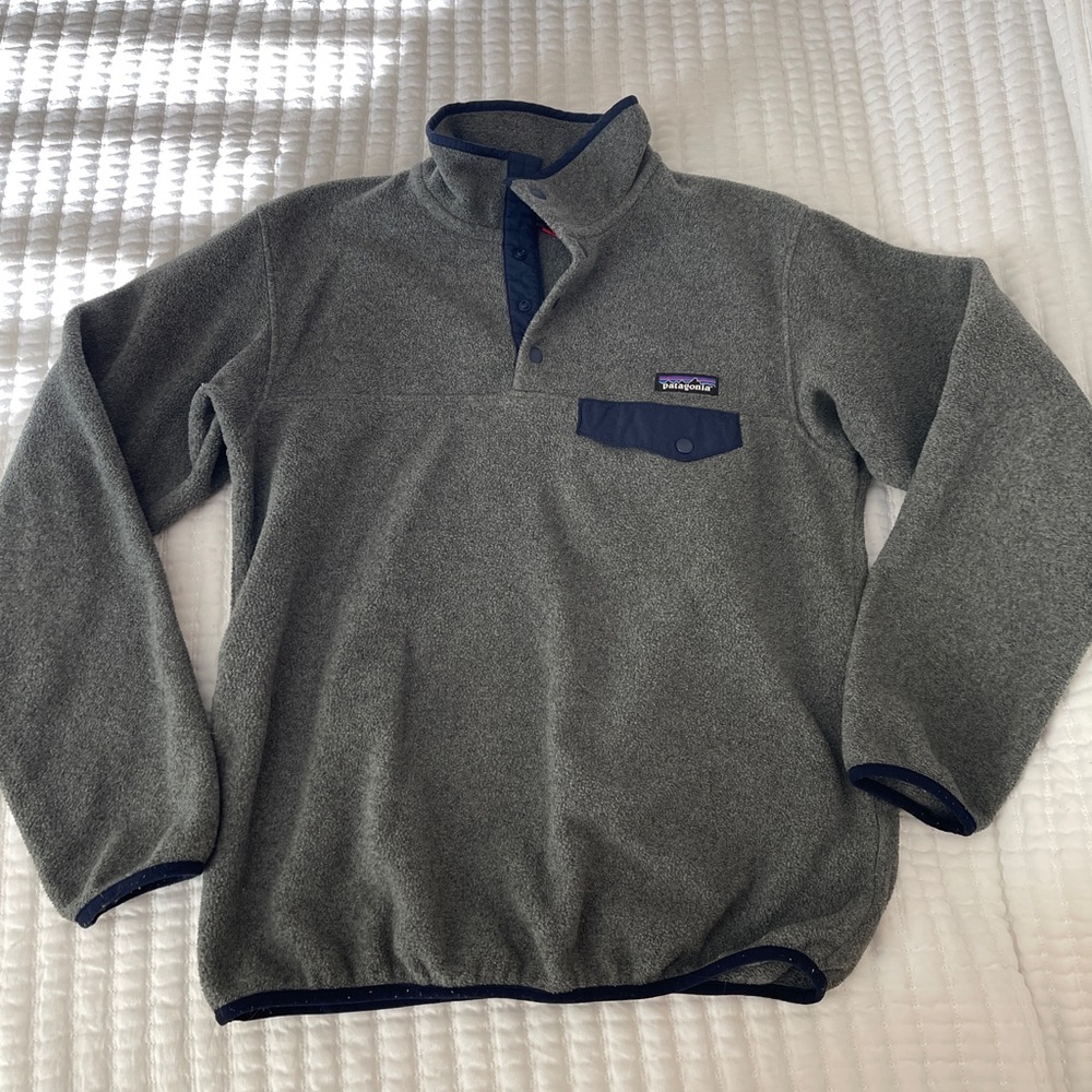 COPY - Patagonia synchilla snap T fleece pullover size small